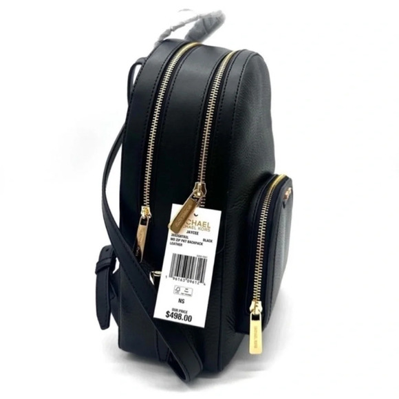 Michael Kors Medium Jaycee Backpack
Black/Gold - Picture 5 of 12